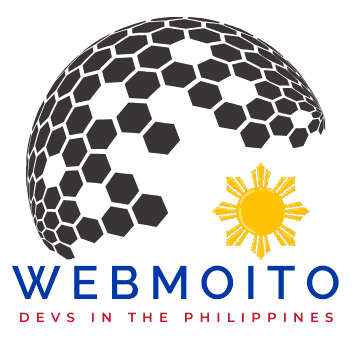 Webmoito logo devs in the philippines
